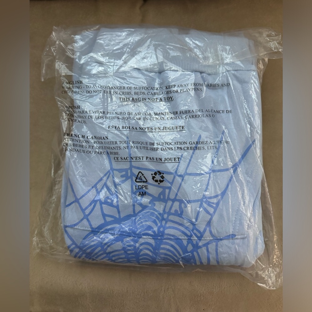 Spider blue hoodie